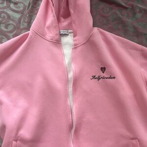 Aelfric Eden Light Pink Zip-Up Hoodie